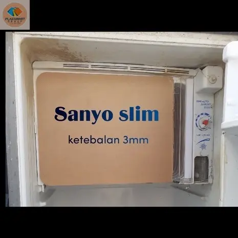 Tutup freezer Sanyo slim beauty 1 pintu