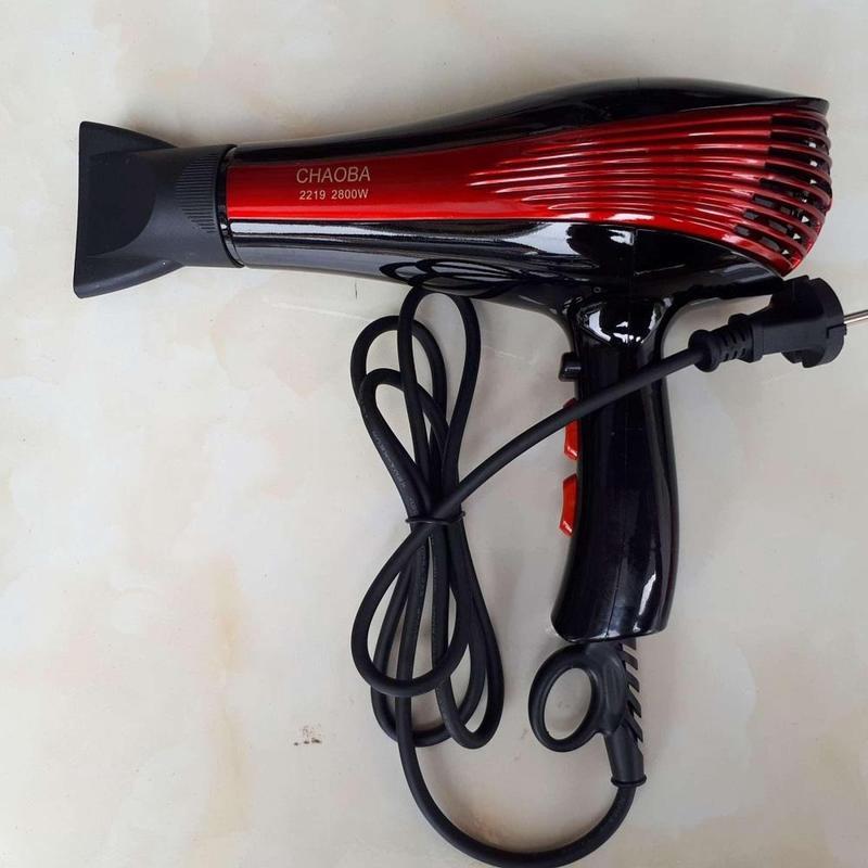 Máy sấy tóc Chacba 2219 công xuất 2800w nóng lạnh 3 cấp độ nhiệt dùng salon gia đình