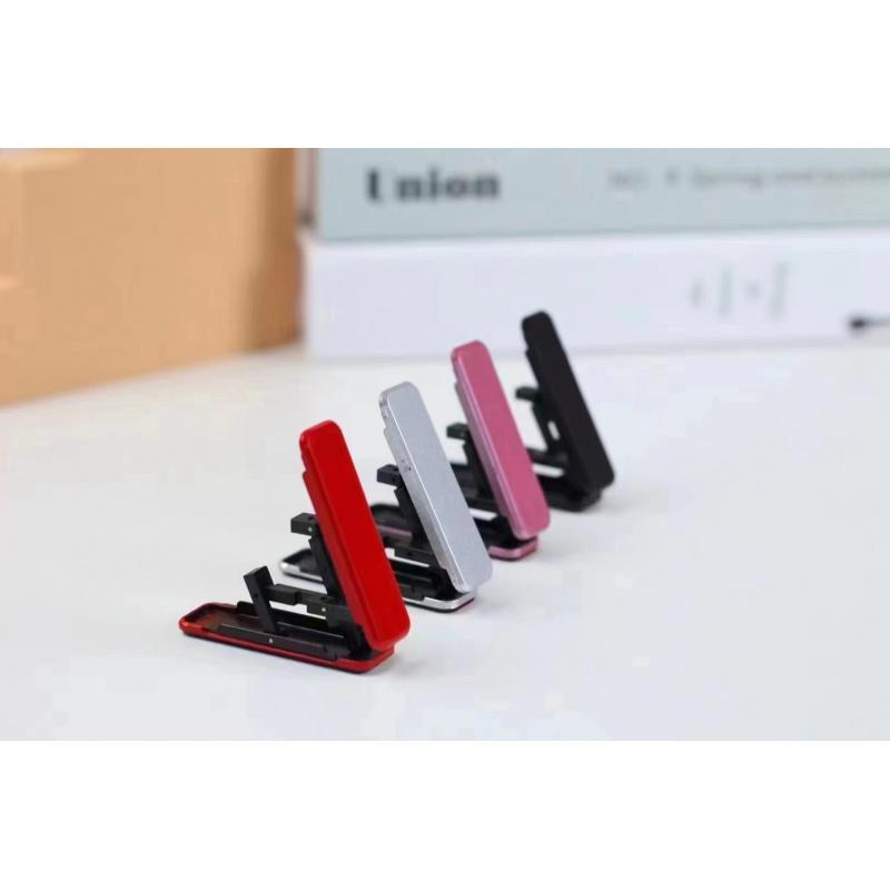 Dudukan Handphone Mini Lipat Kreatif Portabel Praktis untuk Meja.Dudukan Handphone Mini Portabel Lipat Kreatif untuk Pengguna Santai