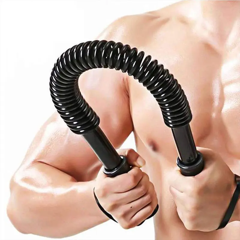 Gậy lò xo tập cơ tay Welike Dụng cụ bẻ tăng lực tay vai xô cơ ngực 20kg 30kg 40kg 50kg 60kg 100kg gym thể thao hiệu quả