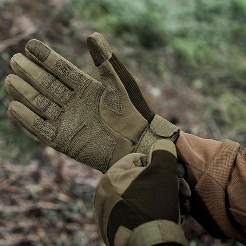 Product Introduction of Anti-Slip Breathable Full Finger Gloves Riding Cycling Outdoor Training Fitness Men Sports Gloves 28