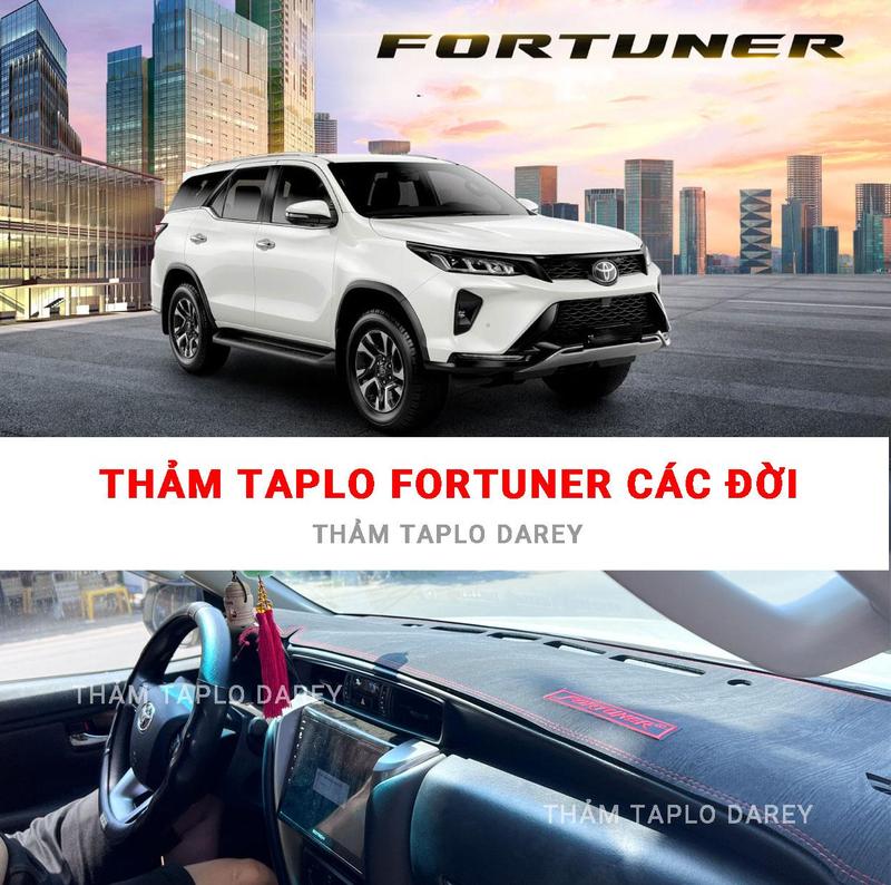 Thảm taplo xe o to fortuner các đời Phụ Tùng 0