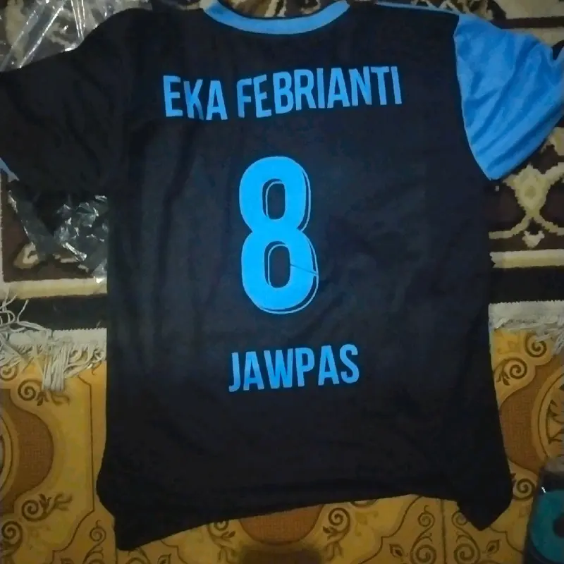Setelan dan clana BOLA PAKET KOMLIT NAMA+NOMOR+LOGO DAN SEPONSOR Baju Futsal Olahraga Sport 3