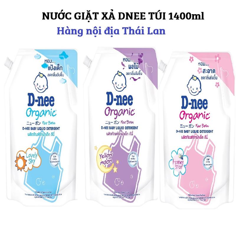 Nước giặt Dnee túi 1400ml - Nội địa Thái Lan