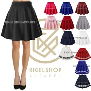 Rok Pendek Polos Wanita Dewasa Low Waist