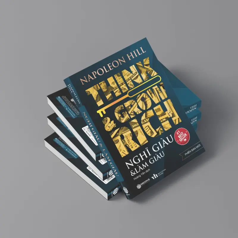 Sách Combo 2 Cuốn : Nghĩ Giàu Làm Giàu + Chiến Thắng Con Quỷ Trong Bạn (Napoleon Hill) - SBOOKS 4