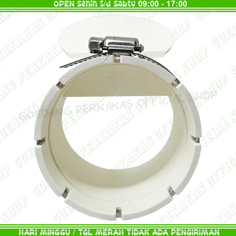 Backflow Valve Pvc Tebal Soligen 2.5" 3" / Penutup Pipa Magnet 1