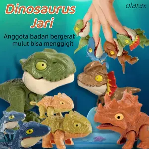 [COD]Mainan Figure Dinosaurus Anak Gigit Jari Dino Figur Biting Dinosaurs Mini T Rex Indominus Dino Dinosaur Mainan Anak Kado Murah