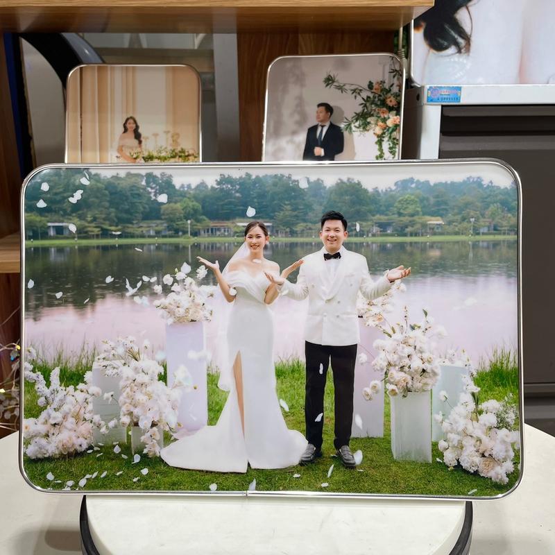 Khung ảnh ép gỗ 20x30 bọc viền cao cấp In Giấy Ảnh Chính Hãng Decor Khung Tranh Decor Phòng