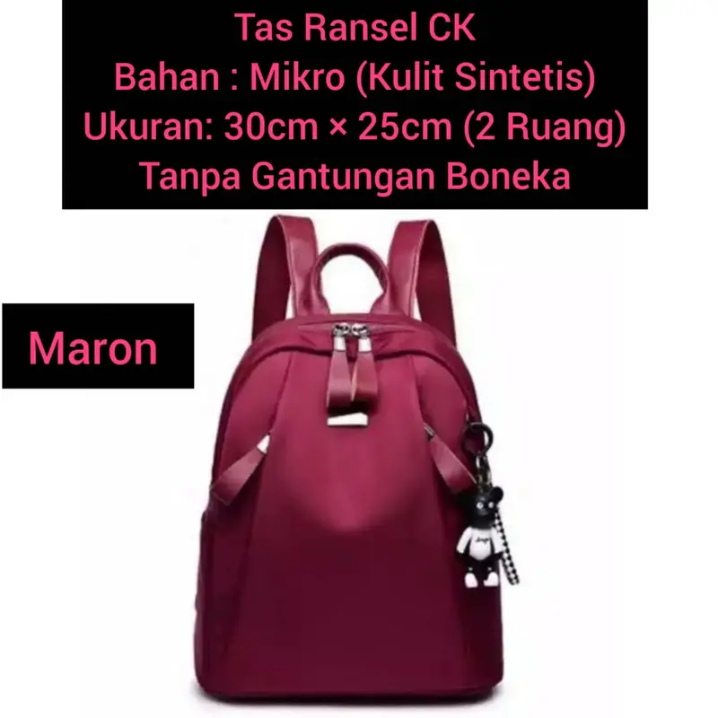 Tas Ransel Murah / Tas Wanita / Tas Pria 6