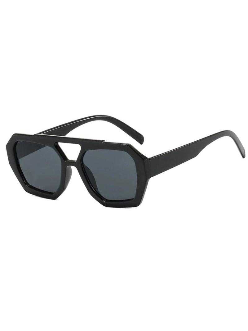 Product Introduction of Unisex Vintage Tortoiseshell/Black Frame Sunglasses, Trendy Casual Sunglasses for Everyday Use, Fashion Accessories for Outdoor Activities 5