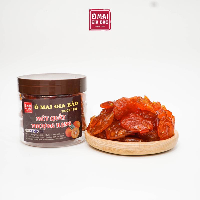  Ô Mai Xí Muội Mứt Quất Gia Truyền - Món Ăn Vặt Vị Chua 
