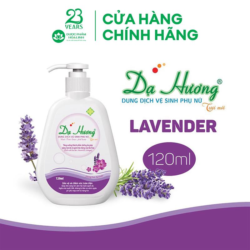 Dung dịch vệ sinh phụ nữ Dạ Hương Lavender 120ml