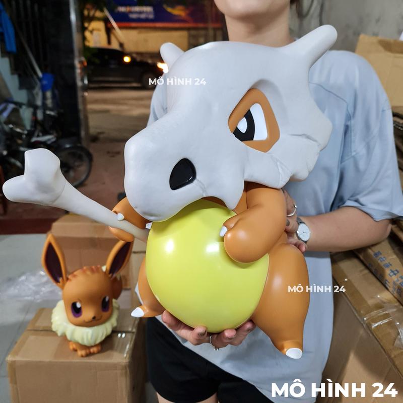 Mô hình figure pokemon Cubone tỉ lệ 1:1 karakara đáng yêu cute to cỡ lớn tỉ lệ thật huyền thoại