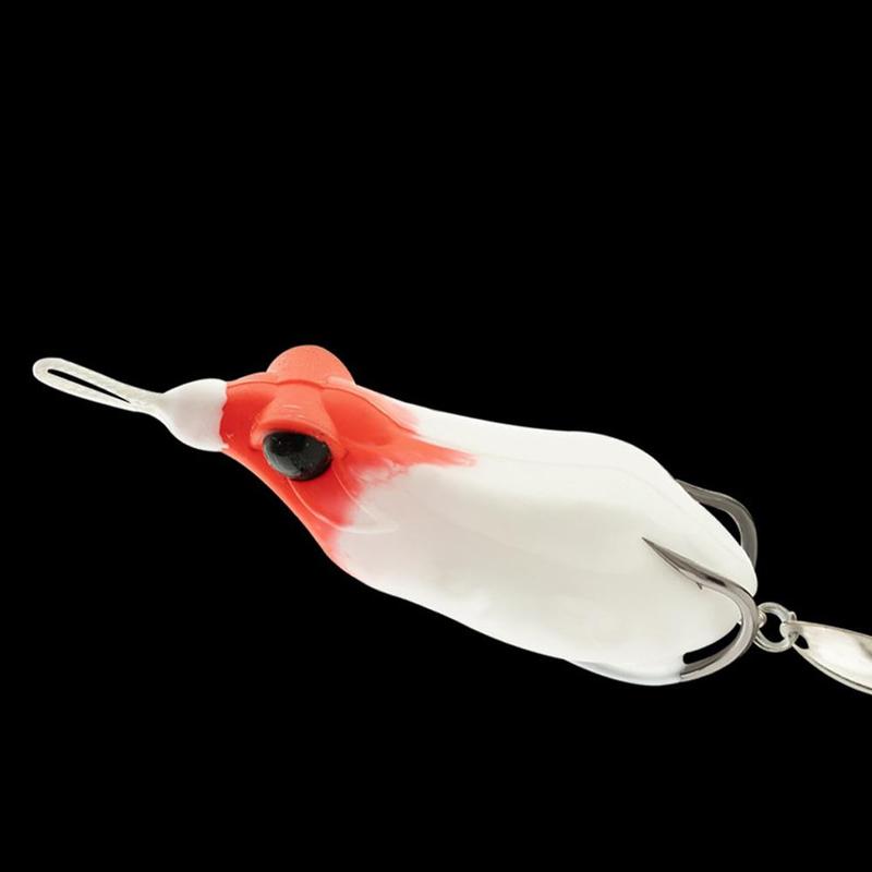 Product Introduction of 6.5Cm/15G Soft Frog Modified Lure Plastic Toad Lure Saltwater Floating Snakehead Hooks Baits 32