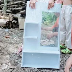 Cermin toilet / cermin rias dinding