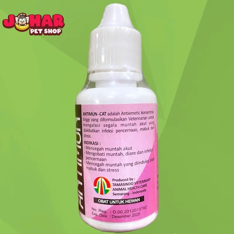Antimun obat anti muntah kucing cat kitten 30ml 1