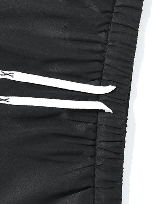 Men's Solid Color Zipper Pocket Shorts, Regular Fit Casual Comfy Breathable Shorts for Summer, Men's Bottoms for Daily Wear 5