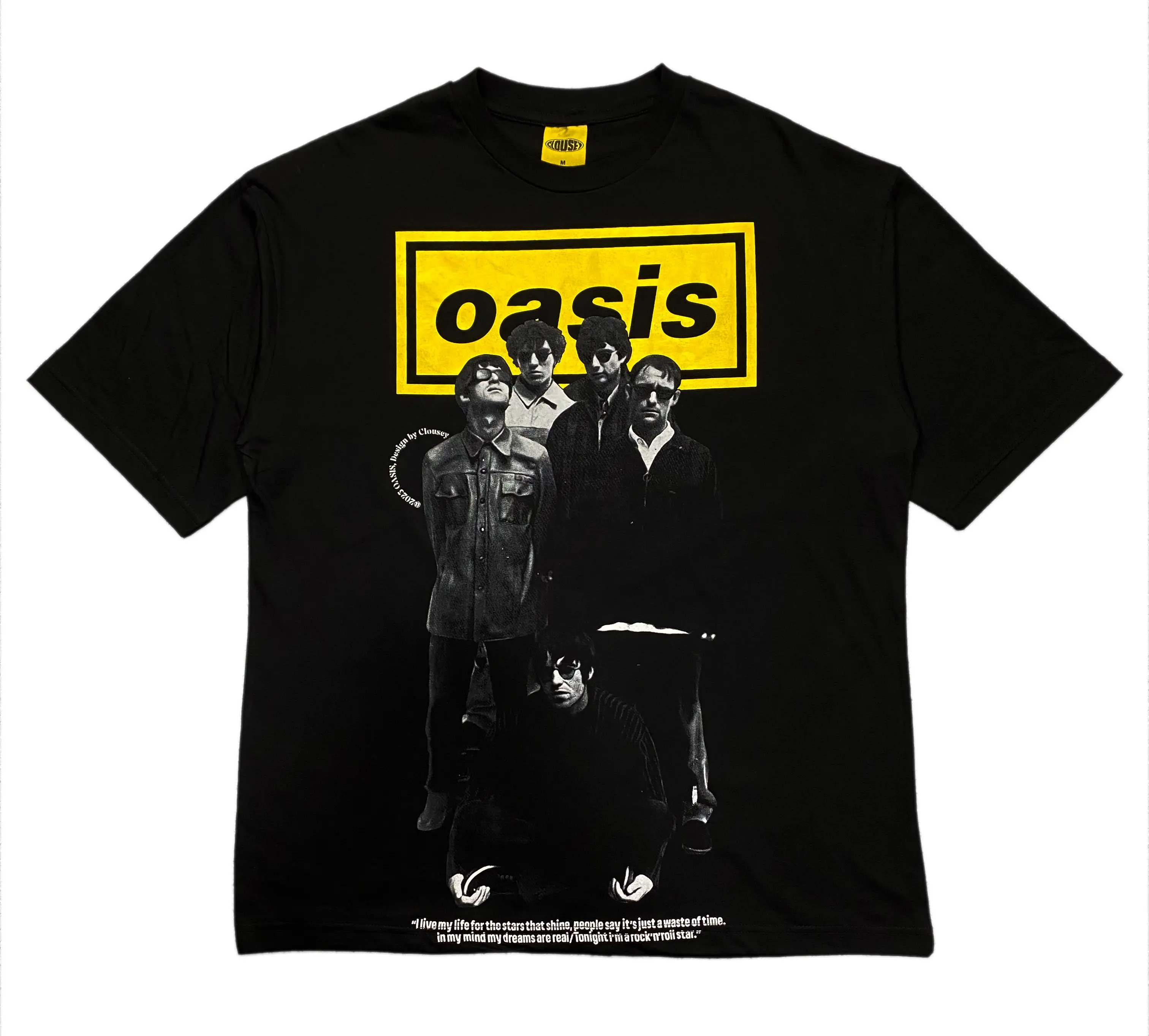 Tshirt Oversized cls OASIS WONDERWALL