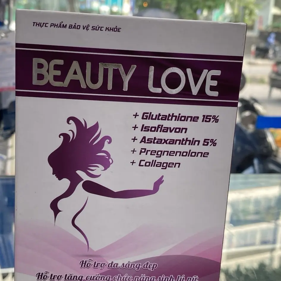 Viên uống đẹp da beauty love, sản phẩm chăm sóc da