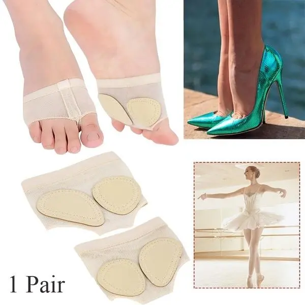 1 Pair Ballet Dance Socks Half Sole Foot Socks S-XL <ADH194>