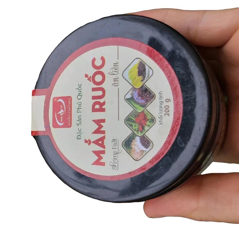 Mắm ruốc vị vừa ăn xào sẵn ăn trực tiếp chấm trái cây có thể nấu bún riêu hoặc xào thịt ba rọi rất ngon đặc sản Phú Quốc Nước Sốt Gia Vị