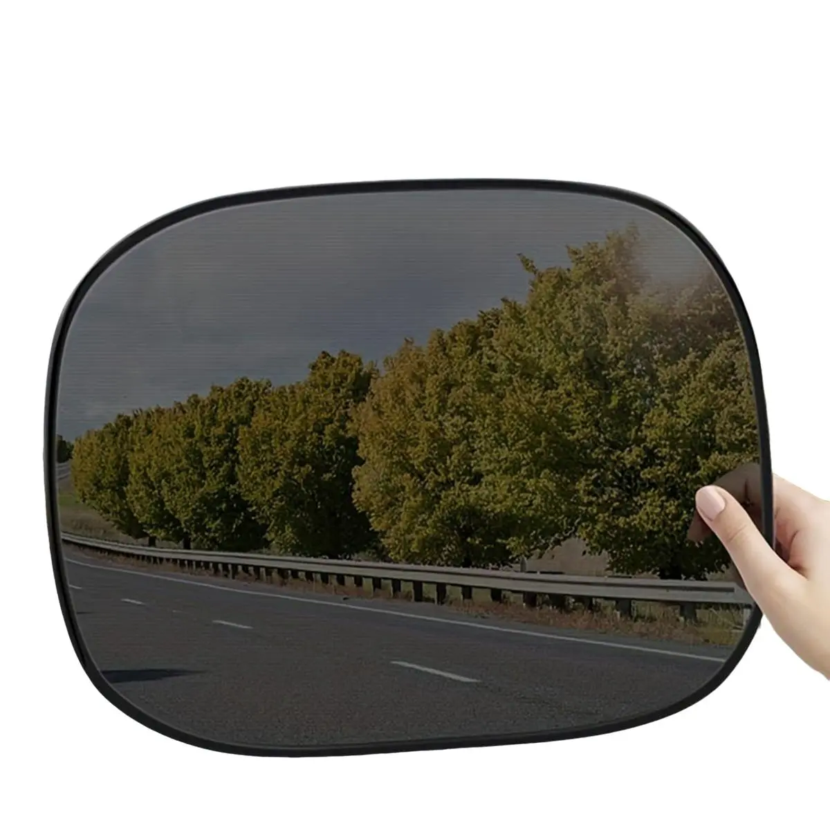 2pcs Car Window Sun Shade With Suction Cup, Heat Insulation Side Blocking Car Side Window Sunshade, Automotive Accessories With Sun UV Protective & Prevent Damage From Sunlight Heat, for Windshield