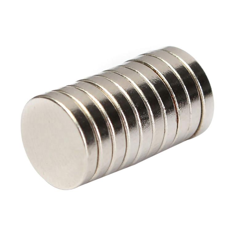 10Pcs 10x2mm N50 Super Strong Round Disc Blocks Rare Earth Neodymium Magnets 2