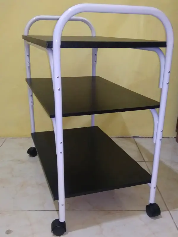 Rak TV Meja Dispenser Magic com Serbaguna Besi Hemat Ongkir DX 300 ( TV 14 - 24 Inch ) Laci Penyimpanan Tahan Lama 7