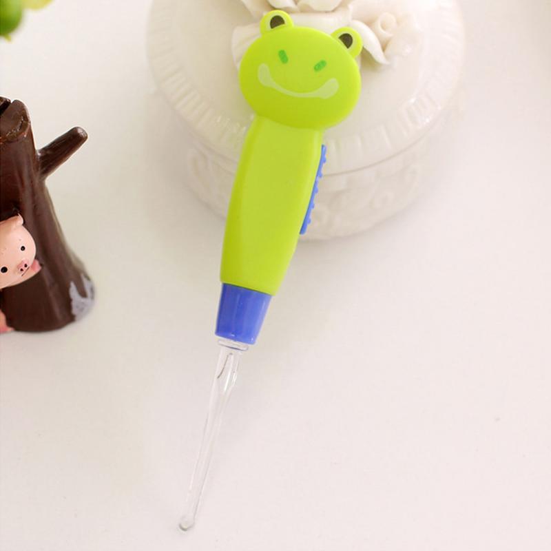Product Introduction of Ear Spoon Cleaning LED Lighting Cute Cartoon Animal Detachable Earwax Remover Tool Safety Cleaner #306728 39
