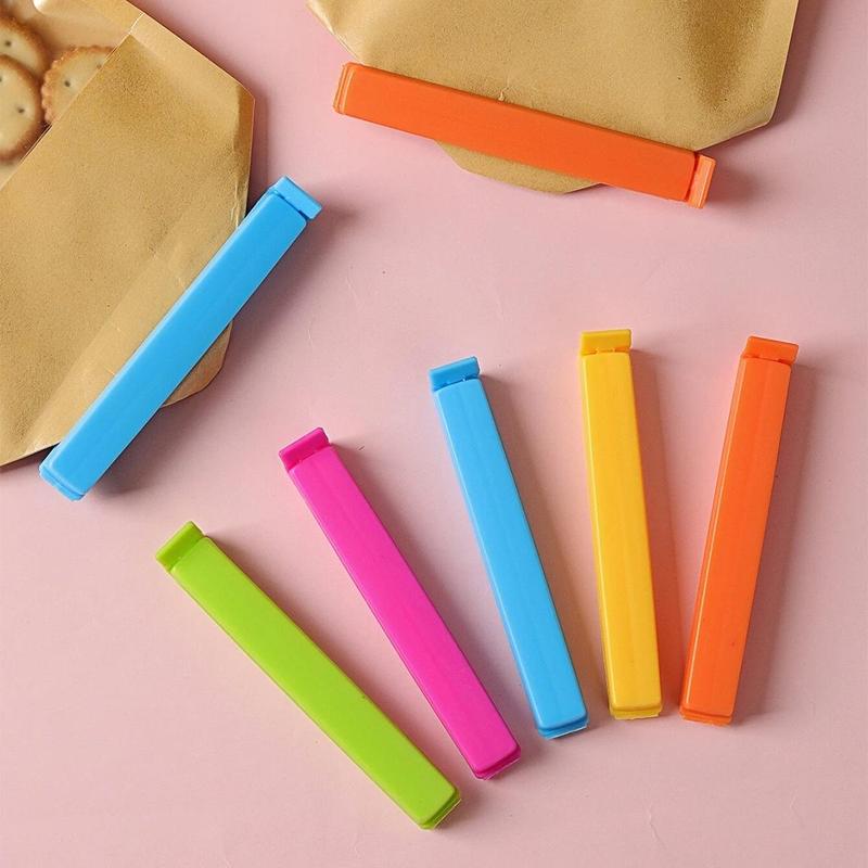 Random Color Food Sealing Clip, Portable Durable Multi-purpose Snack Sealing Clip, Kitchen Food Storage Sealing Clip, Kitchen Food Storage Accessories, Kitchen Gadgets 2