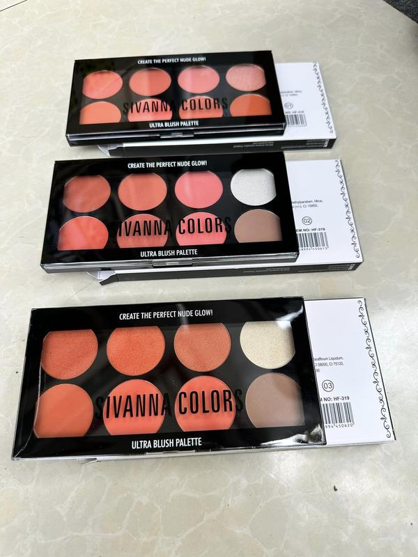 Phấn má hồng 8 ô Sivanna HF319