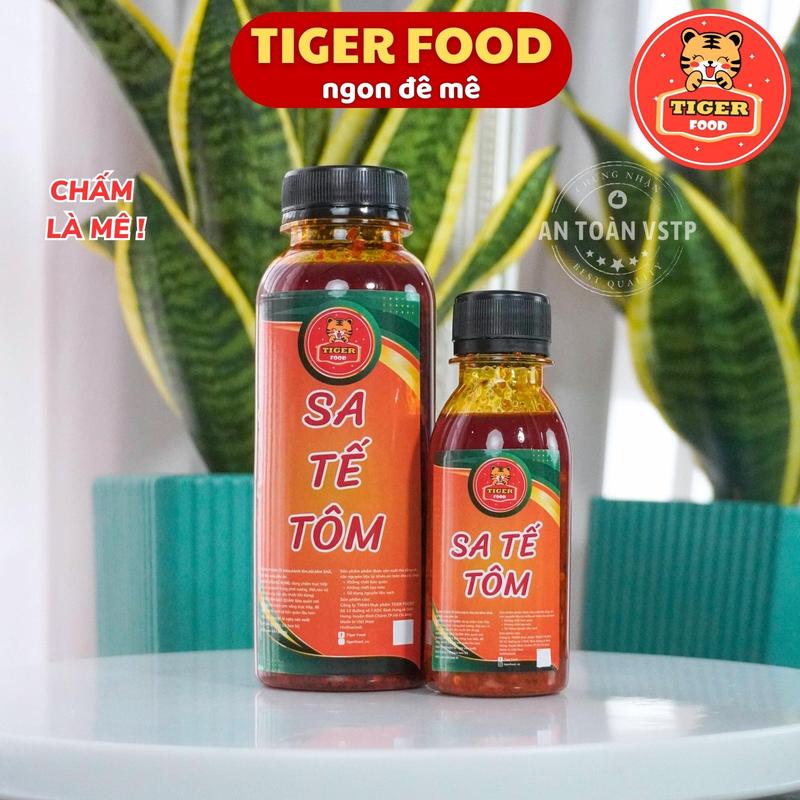 Sốt sa tế tôm cay TIGER FOOD Sốt sate nhà làm Siêu Cay Siêu Thơm Ngon chấm bánh tráng phơi sương,ướp đồ nướng Tuyệt Hảo Nước Sốt Gia Vị