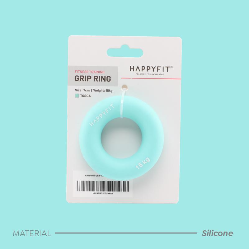 HAPPYFIT Hand & Finger Grip Ring 15 KG - Handgrip Olahraga Tangan - Finger Exercise 2