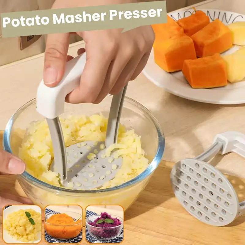 Potato Masher Presser/Alat Penghancur Kentang Pelumat Penghalus Kentang Ubi Potato Masher Presser/ Penghalus Perkedel/ Baby Food 0