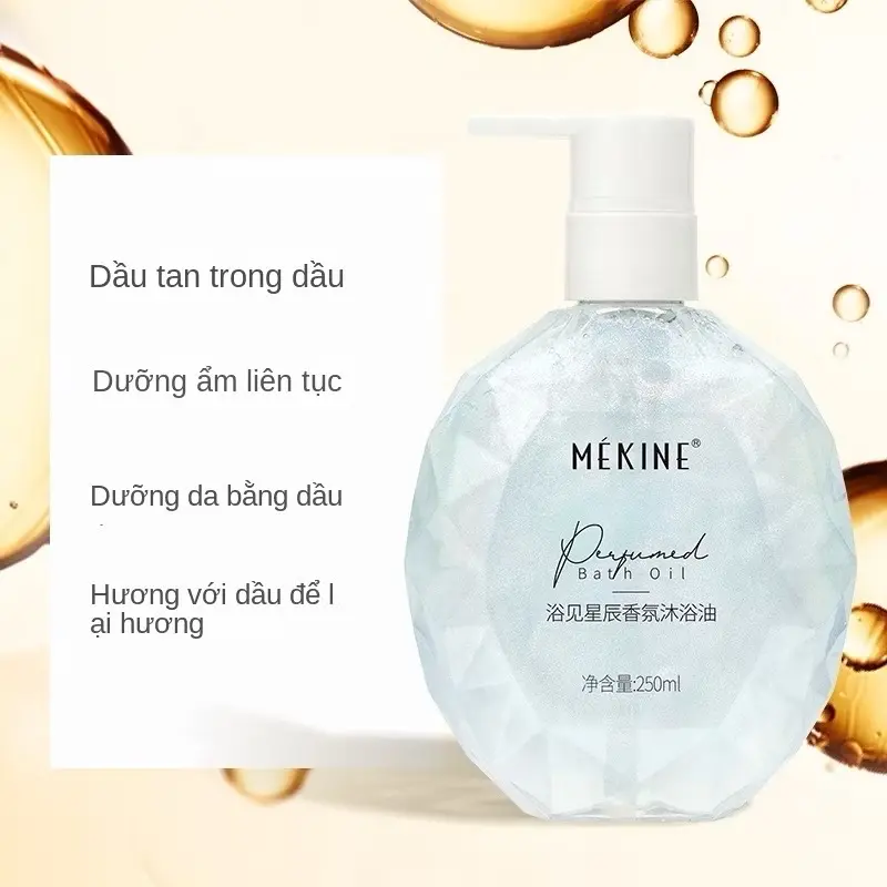 SỮA TẮM DƯỠNG ẨM HỖ TRỢ LÀM TRẮNG DA MEKINE 250ML