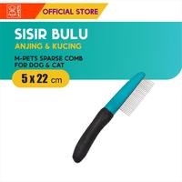 Gambar M-Pets Sparse Comb / Sisir Bulu Anjing Kucing Hewan dari M-Pets Volk Pets Indonesia Kota Administrasi Jakarta Barat 3 Tokopedia
