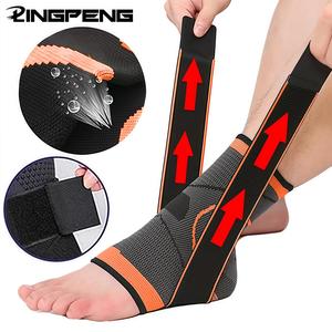 Soporte de compresión ajustable para el tobillo, 1 unidad de férula deportiva ligera para correr, senderismo y protección de baloncesto, Accesorios deportivos y para exteriores