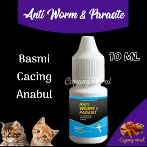 WORMYCAT Obat Anti Infeksi Cacing Khusus Kucing 10 ML