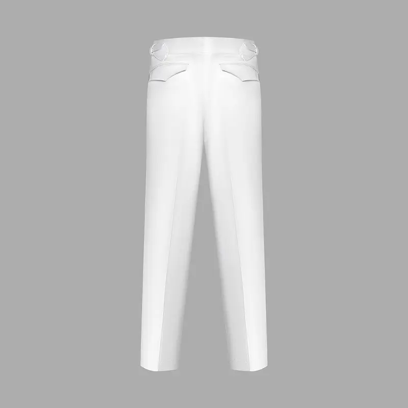 Quần âu trắng form slimfit Chất Ngất Store. 3