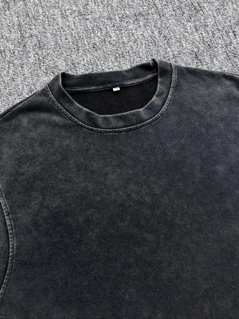 Product Introduction of Men's Angel Wing Print Tank Top, Loose Casual Sleeveless Vest for Summer, Men's Top for Daily Wear, Socks, Cotton 4