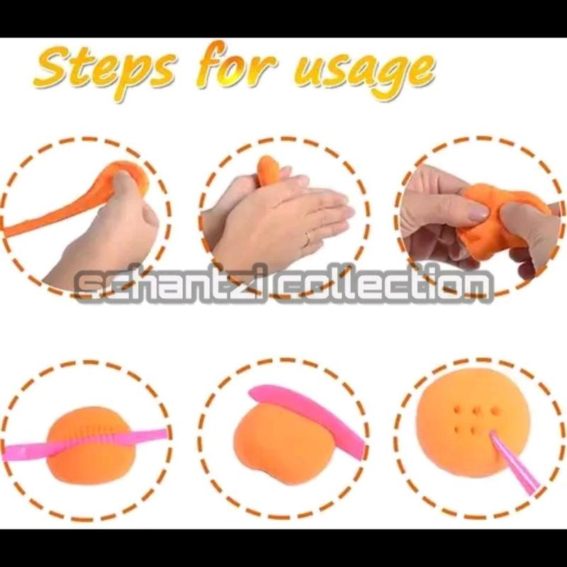 CLAY / SLIME / CLAY BANTAL 1 pak isi 12 pcs MURAH 4
