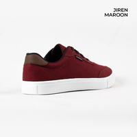 Gambar Sepatu Pria Casual Sneaker Jiren Maroon - Maroon, 39 dari Carnos Jeans Kota Bandung 4 Tokopedia