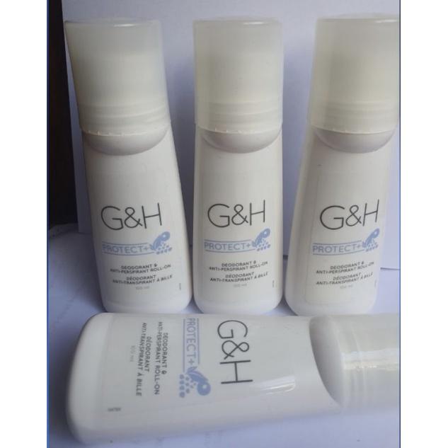 Chất khử mùi và chống mồ hôi lăn G & H Bảo vệ +, Công thức G&H, Công nghệ Amway, Bảo vệ mùi lâu dài, An toàn cho da, 100ml Khử Mùi Hôi 2