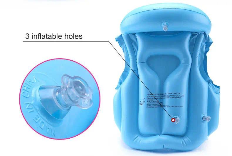 Product Introduction of Kids Life Vest Floating Girls Boys Children Life Jacket Swimsuit Inflatable Swimming Vest Water Sport Swimming Pool Accessories 12
