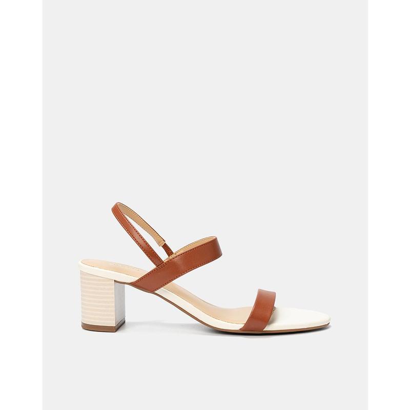 JUNO Giày Sandal Gót Vuông Basic - SD05127