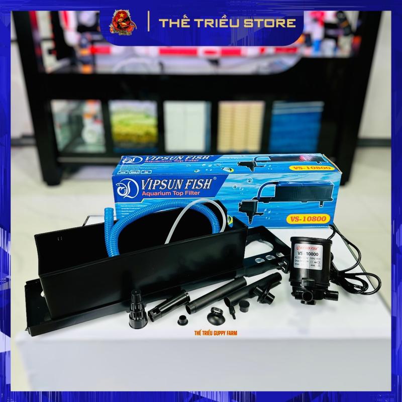 Máy Bơm Lọc Máng Hồ Cá Vipsun VS 188 - 288 - 388 - 680 - 9800 - 10800