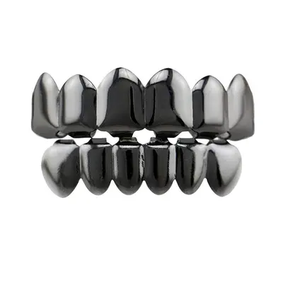 Bottom Grillz For Men Men's Grillz - Small Plain 14k Gold Plated Bottom Teeth, Made In Korea (One Size) 14k Gold Plated Grillz - Foto 10