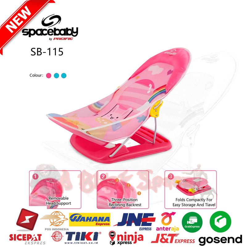 Product Introduction of Baby Bather Kursi Mandi Bayi Tempat Duduk Mandi Bayi SPACE BABY SB-115 14