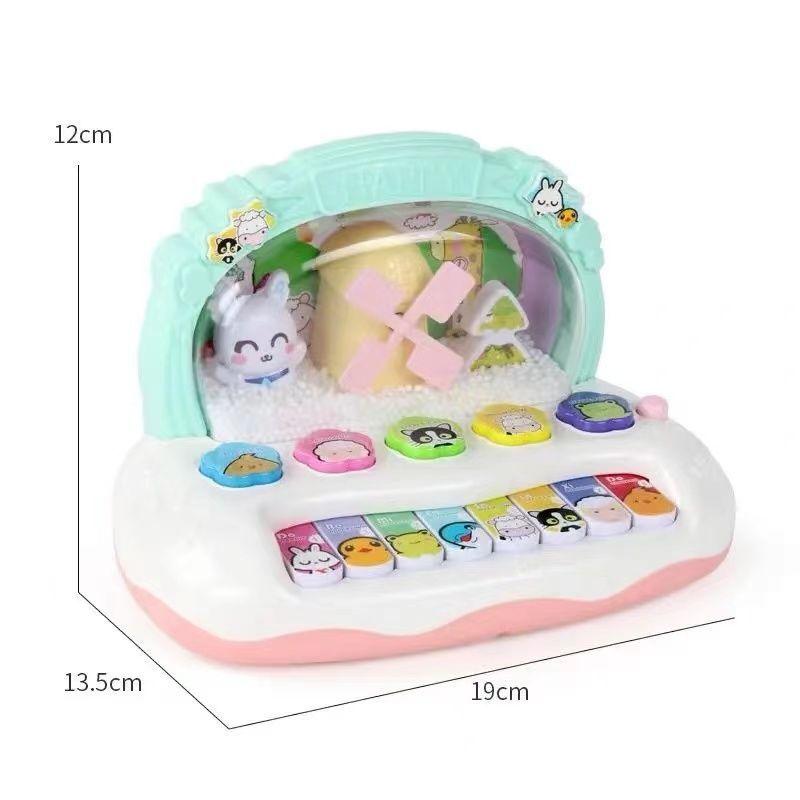 Đàn Piano Âm Nhạc Cho Trẻ Em, Bộ Ghép Hình Giáo Dục Sớm Cho Trẻ Sơ Sinh 0-1-3 Tuổi, Bàn Phím Điện Tử Cho Bé Đồ Chơi 6-12 Tháng 10, Thích Hợp Cho Bé Trai Và Bé Gái, 2-4 Tuổi 3